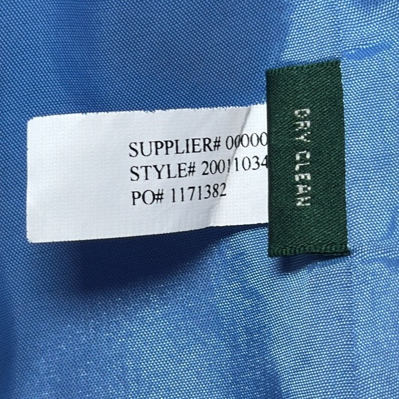 Lauren Ralph Lauren 100% Linen Double Breasted Blazer Military/Nautical Size 12 - Picture 7 of 14